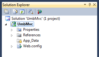 Visual Studio 2010: Solution Explorer Visual Studio 2010: Solution Explorer